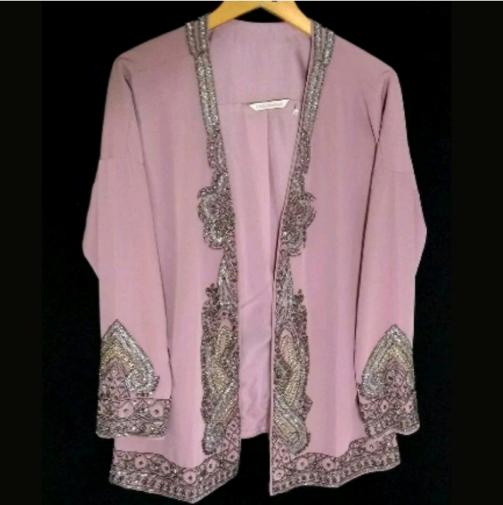 Soft Surroundings Large pink jacket cardig…
